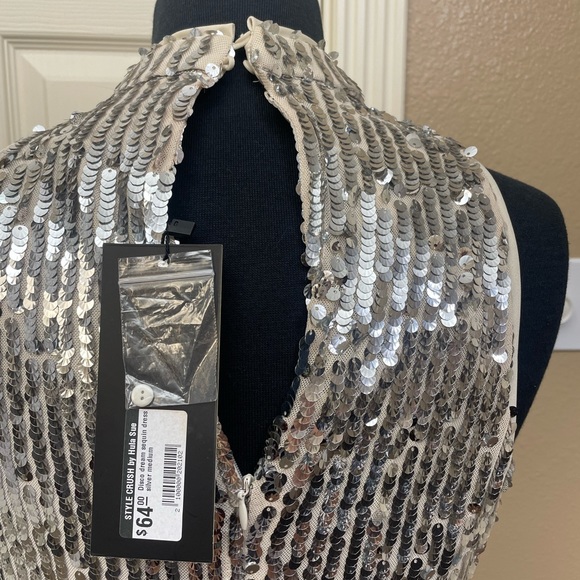NWT!! Beautiful DO+BE sequin dress - Picture 7 of 9